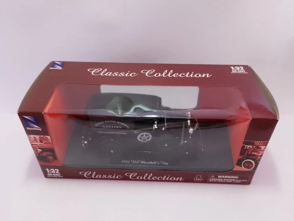 New Ray US Marshall's Van 1/32 Die Cast - Immagine 2 di 3