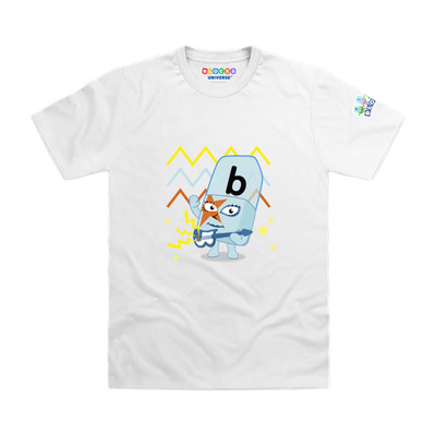 Offiziell lizenziertes Alphablocks - Alphablock B - B on Bass Kinder T-Shirt