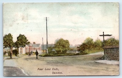 POSTKARTE DUNSTON VIERSPURIGE ENDEN - 1906 MONARCH SERIE IN DER NÄHE VON GATESHEAD