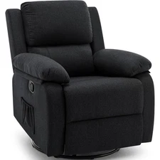 Recliner Chair, 360 Swivel Rocker Chair for Adults, Small Rocking Recliner Chair