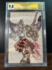 Amazing Spider-Man 25 CGC 9.8 SS J Scott Campbell Variant C MJ Black Cat Gwen
