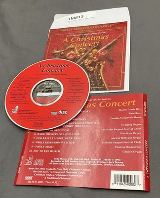 A Christmas Concert by Various (CD, 1993) No Case #1M813