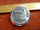 Golden Queen Soledad Mountain CA 1 Oz 0.999 Fine Silver Round - No Reserve