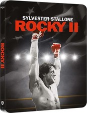 Rocky II Limited Edition Steelbook 4K UHD  Blu-ray 