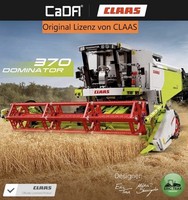 Cada Set C61508W Claas Dominator Rc Klemmbausteine Bauset - 4.567 Teile - Neu
