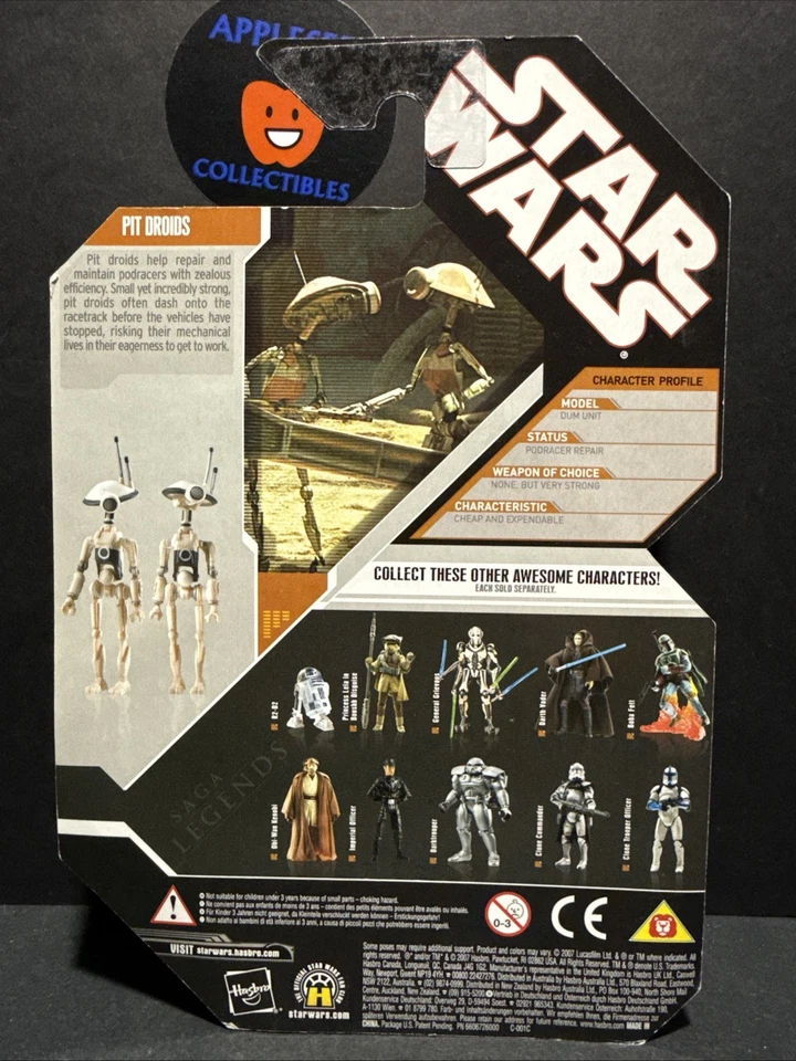 Star Wars 2007 30 aniversario saga leyendas Pit Droids Hasbro Foto 2 de 2