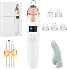 2026 Blackhead Remover Pore Vacuum,Facial Pore Cleaner-5 Suction Power,5 Probes,