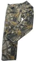 VTG Wrangler Realtree Camo Jeans Mens 38X32 Rugged Wear Hunting Pants USA Made