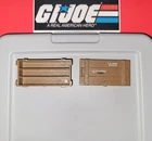 GI Joe Outpost Defender 1986 Crate Part Accessory Original 80's Hasbro Unbroken