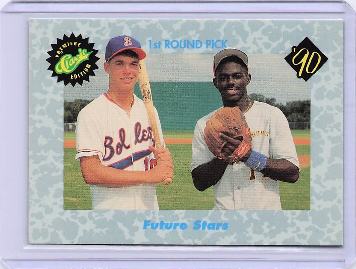 1990 Classic Draft Picks #NNO Chipper Jones / Rondell White