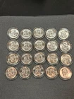 1963 Franklin Half Dollars **Lot Of 20** 90% Silver **AU Condition**