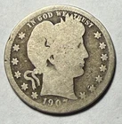 1907 Barber Quarter
