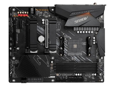 B550 AORUS ELITE AX V2 AM4 AMD B550 ATX Motherboard with Dual M.2, SATA GIGABYTE