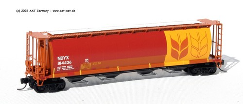 Intermountain N 160135 - 4-Bay Cyl. Hopper NDYX #814436; NEU & OVP | Zustand: Neu