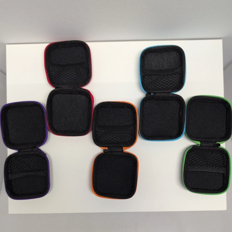 [10-Pack] Earbud Case Portable EVA Small Earbuds Carrying Case Storage Bag - Image 4 of 4
