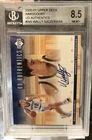 2000-01 Upper Deck Authentics Hardcourt WALLY SZCZERBIAK Autograph High BGS 8.5