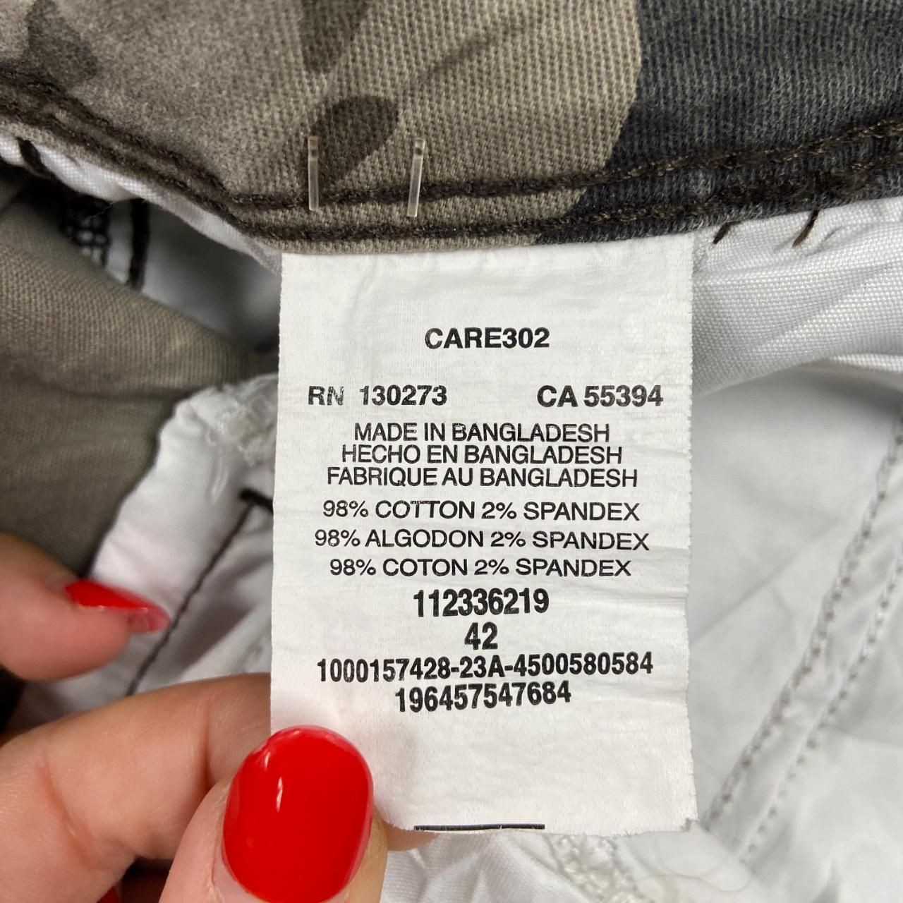 Wrangler Shorts Camo Patterned Cargo Shorts Men's 42 thumbnail 4