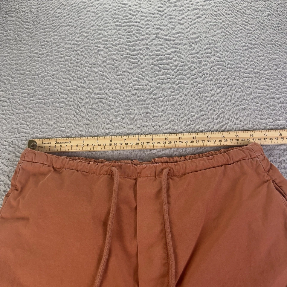 Pantalones Jogger Free People Acanalados Para Mujer Pequeños Terracota Naranja Bolsillos Relajados Foto 3 de 4