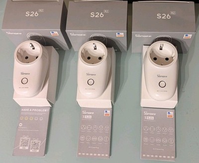 Sonoff S26 Smart Plug ZigBee WLAN Steckdose mit Sprachsteuerung Alexa Google