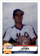 1993 Kingsport Mets Fleer/ProCards #3790 Andrew Cotner Decatur Illinois NM Card