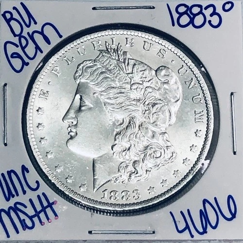 1883 O BU UNCIRCULATED MORGAN SILVER DOLLAR AUTHENTIC U.S.MINT FREESHIPPING 4606