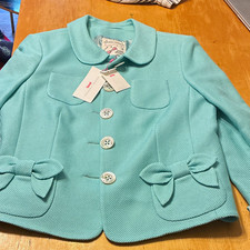 Maison Common by Manoush Women s Blue Bow Poc...
