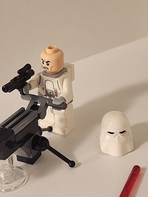 Lego Star Wars 75138 Hoth Attack Minifigures Only- Han Solo, Rebel Trooper -Read