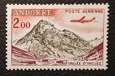 Andorre - Poste Aérienne. Année 1961.