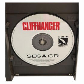 Cliffhanger (Sega CD, 1993) Authentic CIB Complete w/ Manual + Reg Card Tested