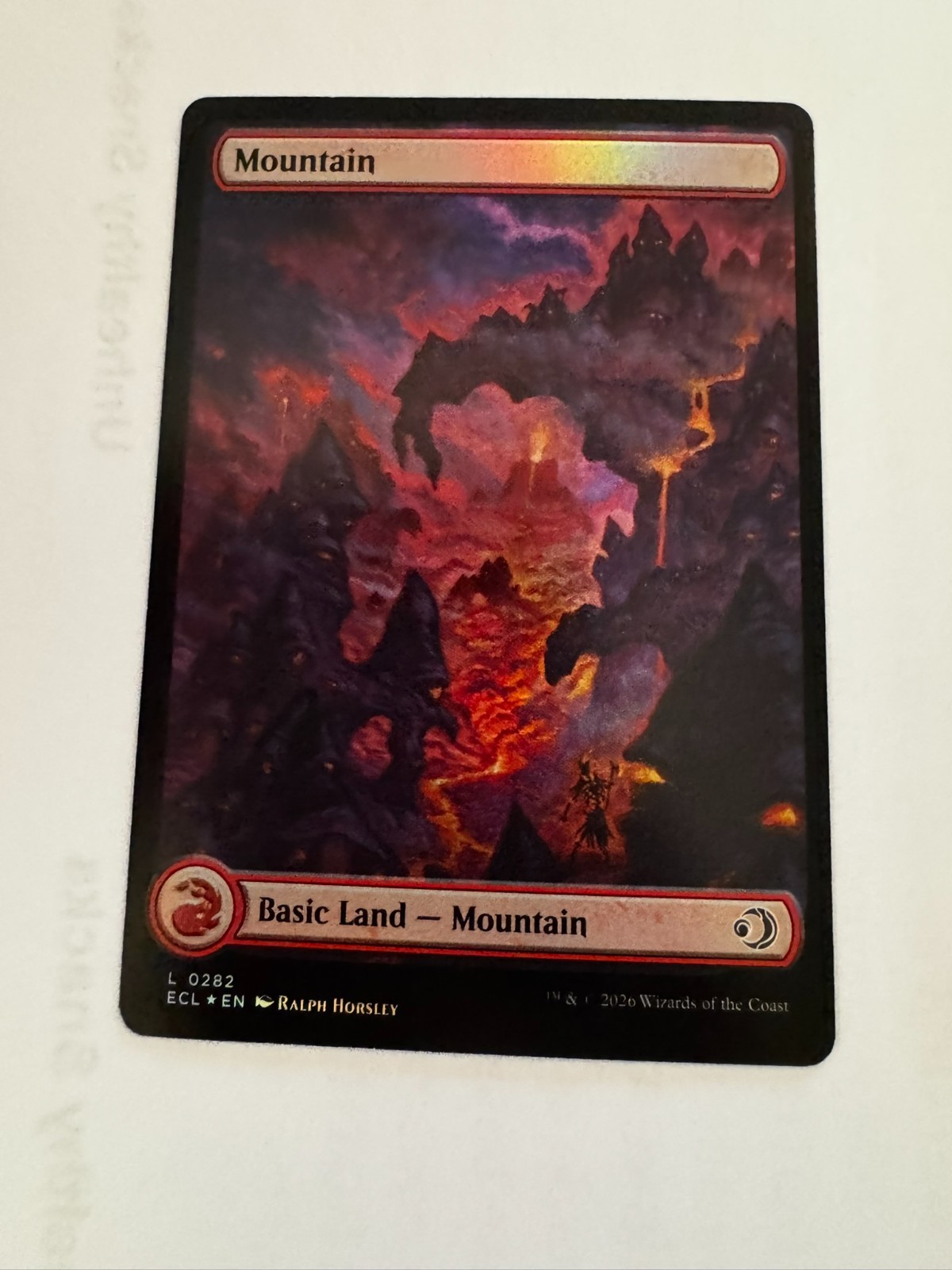 Mountain (0282) - Lorwyn Eclipsed Foil