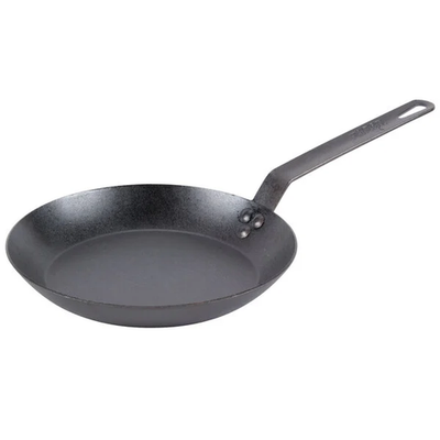 #ad Lodge CRS12 French Style Pre Seasoned 12quot; Carbon Steel Fry Pan $39.99