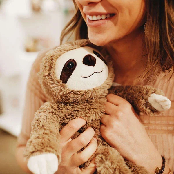 Warmies Microwavable Sloth Lavender Scented Plush Weighted Plush NEW! - Image 2 of 4