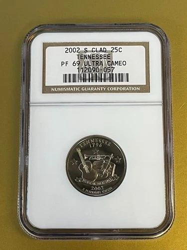2002-S Tennesse State Quarter - NGC PF69 ULTRA CAMEO