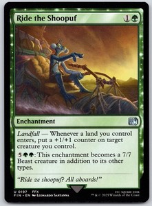 Ride the Shoopuf #197 Final Fantasy MTG Uncommon