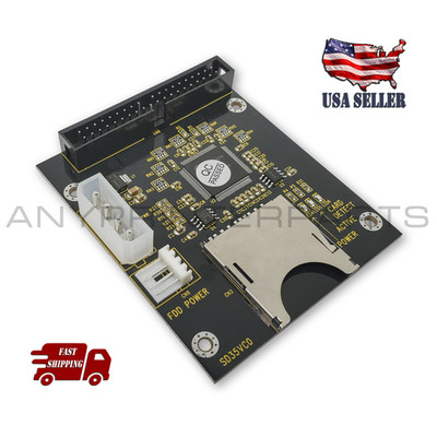 New SD SDHC Memory Card to 3.5'' 40 Pin IDE Hard Disk Drive Adapter Converter