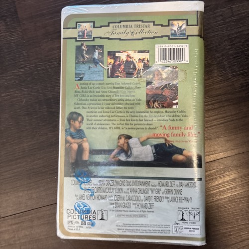 MY GIRL COLUMBIA TRISTAR FAMILY COLLECTION VHS CLAMSHELL NEW AND SEALED - Picture 4 of 5