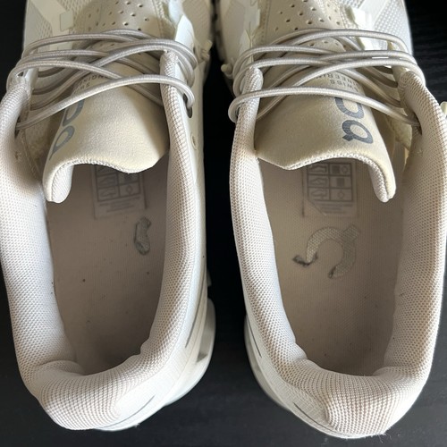 On Footwear Women’s Cloud 5 Running Shoe Sz 8.5 White Pink Sneaker GUC - Imagen 8 de 9