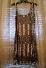 flapper style sequin party dress