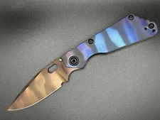 Strider Knives Performance SnG - HCS Titanium Handles / Ghost HCS MagnaCut Blade