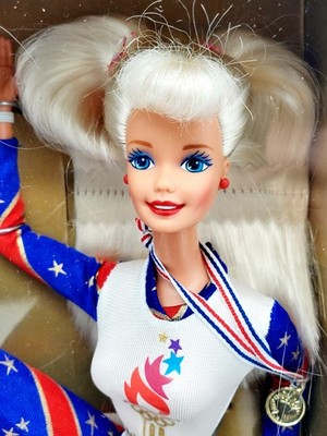 Barbie アトランタオリンピック Barbie Olympic Gymnast Doll Atlanta 1995 Mattel 15123 | eBay