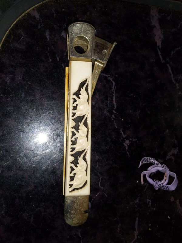 Antigue Indian Cigarette Cutter