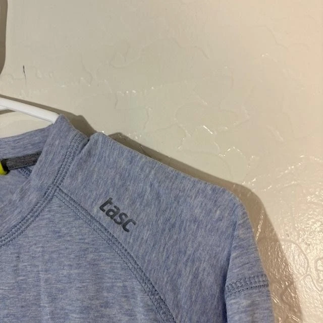 Camisa masculina tasc performance média urze cinza azul manga longa gola redonda bambu - Imagem 2 de 4