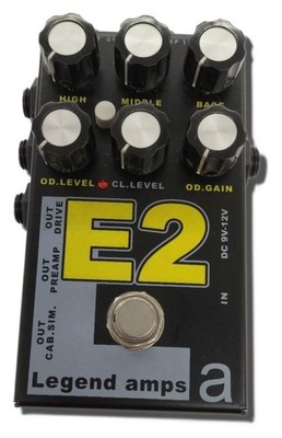 AMT ELECTRONICS E2 Distortion Effects Pedal Tested & Works 68142