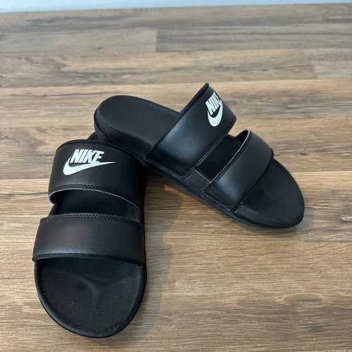 Nike Comfort Slides Adult EU 36.5 Uomo 5 Donna 6 Nero Revive Foam Recupero