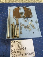 1980 Honda Atc 185 Motor Mounts Brackets Hardware 097
