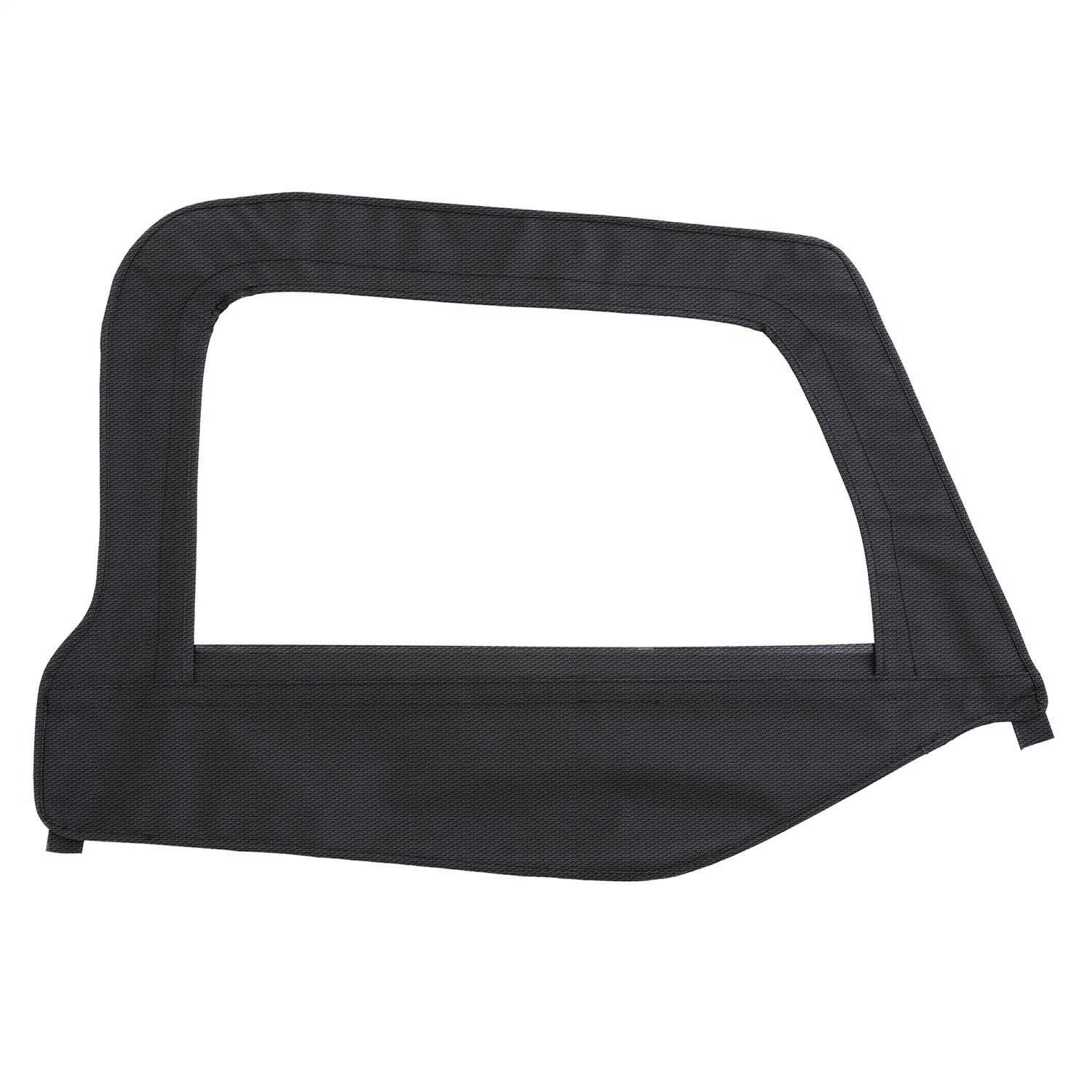 Smittybilt Soft Top Door Skin w/ Frame-Black, for Wrangler TJ; 79535