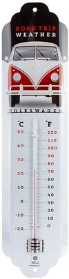 Nostalgic-Art - Metal Garden Outdoor Indoor Thermometer - VW Bulli Good In Shape