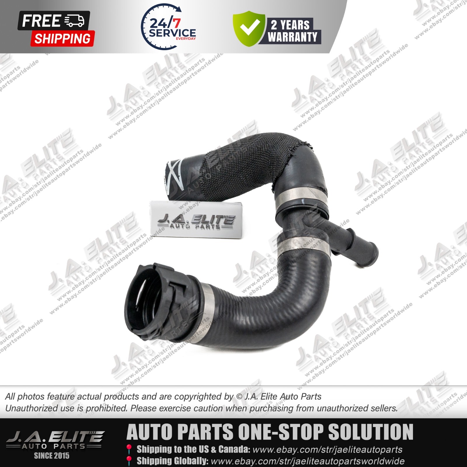 Coolant Hose with Quick Coupler for Bentley Continental Flying Spur GT GTC4.0 V8
