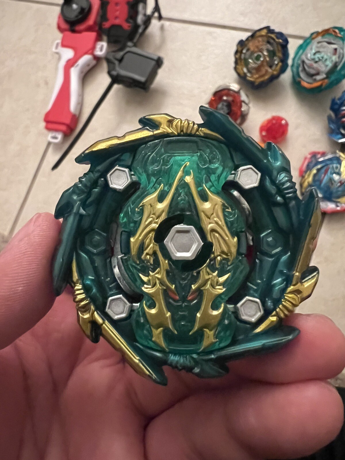 Beyblade Lot Of Mixed Parts RARE (L)