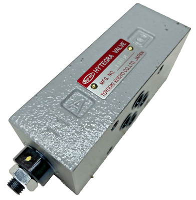Toyo-Oki HF3H-W-40K-025B  Hydraulic Valve 19BM Toyooki Kogyo Hytegra